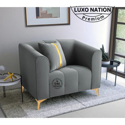 Luxo Nation Luxury Sofa Set  – Premium Quality & Velvet Suede Design