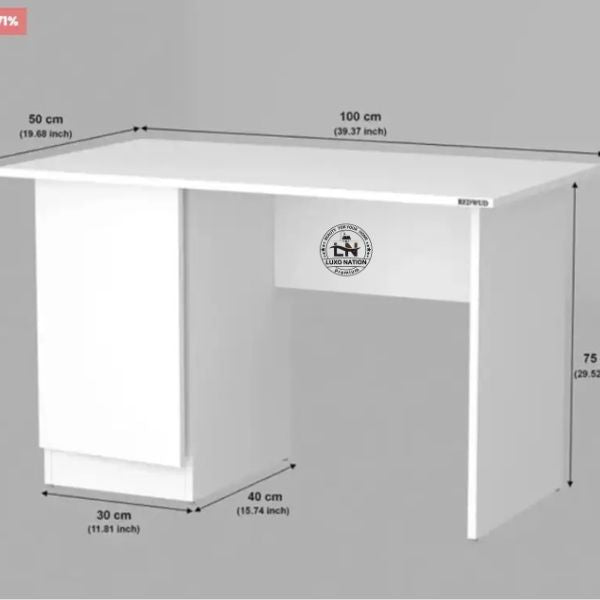 Engineered Wood Study & Work Desk | Writing Table for Home & Office