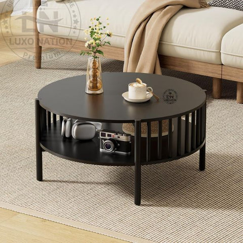 Antique Elegant Wooden Center Table – Round, Vintage, Long-Lasting