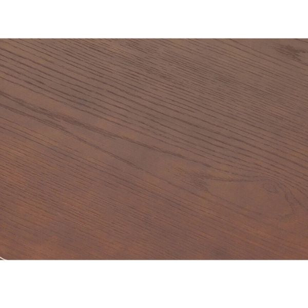 Antique Aura Wooden Rattan Round Center Table – Timeless Charm