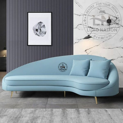 Luxo Nation ZenArc Curve Sofa – Harmony of Shape & Comfort