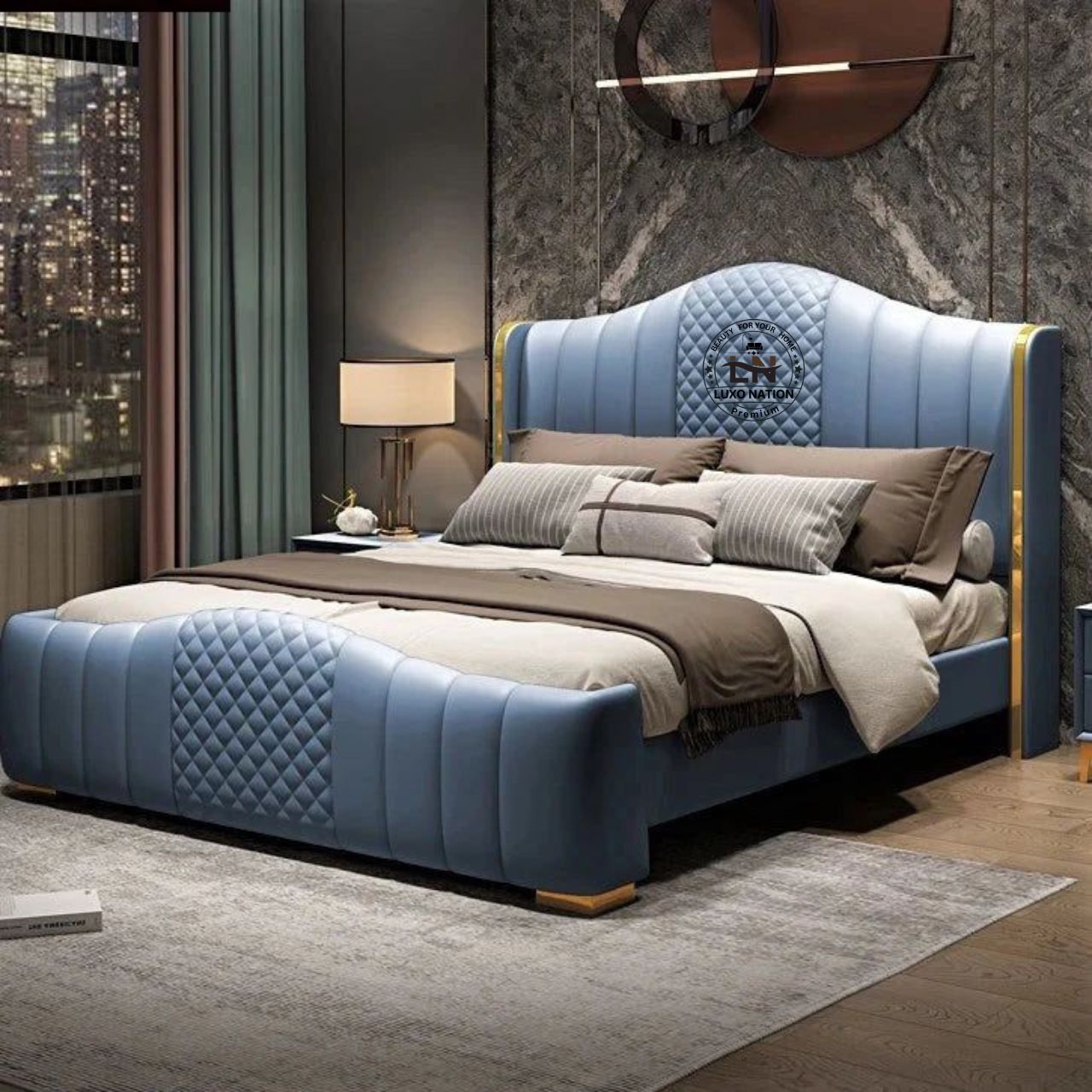 Luxo Nation  Luxury bed LuxeSupreme Bed – Experience Comfort Modern bed