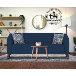 Luxo Nation Modern Luxury Sofa in Premium Velveto Suede & Stylish sofa