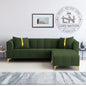 Luxo Nation Modern Luxury Sectional Sofa – Ultimate Comfort & Style