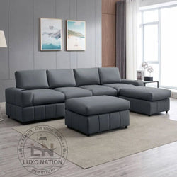 Luxo Nation Luxury L-Shaped & U-Shaped Sofas – Premium Comfort sofa
