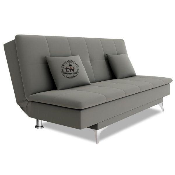 Luxo Nation FoldEase – Premium 3-Seater Sofa Cum Bed (4x6)