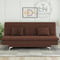 Luxo Nation FoldEase – Premium 3-Seater Sofa Cum Bed (4x6)