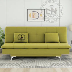 Luxo Nation FoldEase – Premium 3-Seater Sofa Cum Bed (4x6)