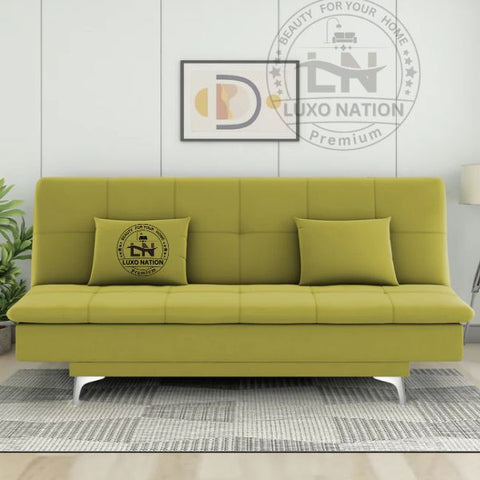 Luxo Nation FoldEase – Premium 3-Seater Sofa Cum Bed (4x6)