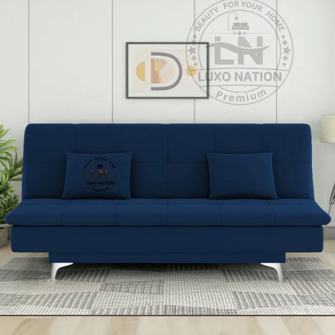 Luxo Nation FoldEase – Premium 3-Seater Sofa Cum Bed (4x6)