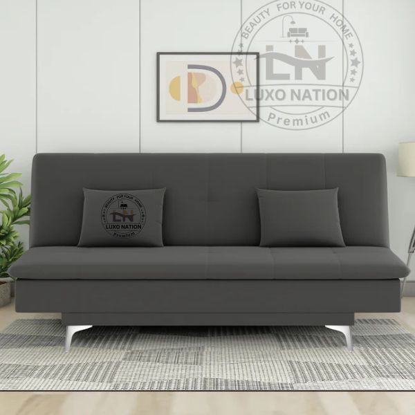 Luxo Nation FoldEase – Premium 3-Seater Sofa Cum Bed (4x6)
