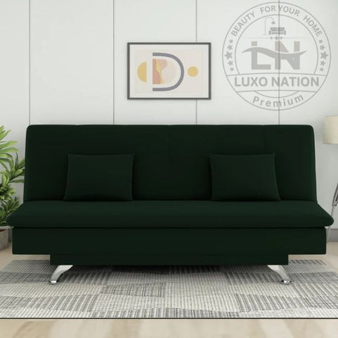 Luxo Nation FoldEase – Premium 3-Seater Sofa Cum Bed (4x6)