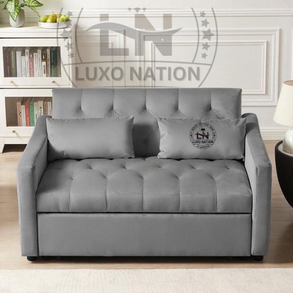 Naazstyle Foldable Sofa by Luxo Nation – Sofa by Day, Bed by Night