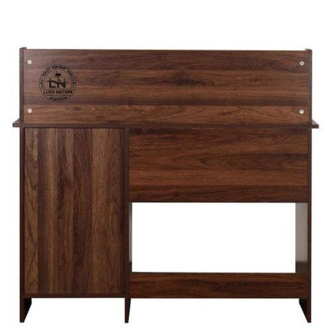 Luxo Nation Study Table with Storage | Premium Wooden Desk for Home Office