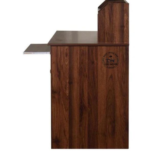 Luxo Nation Study Table with Storage | Premium Wooden Desk for Home Office