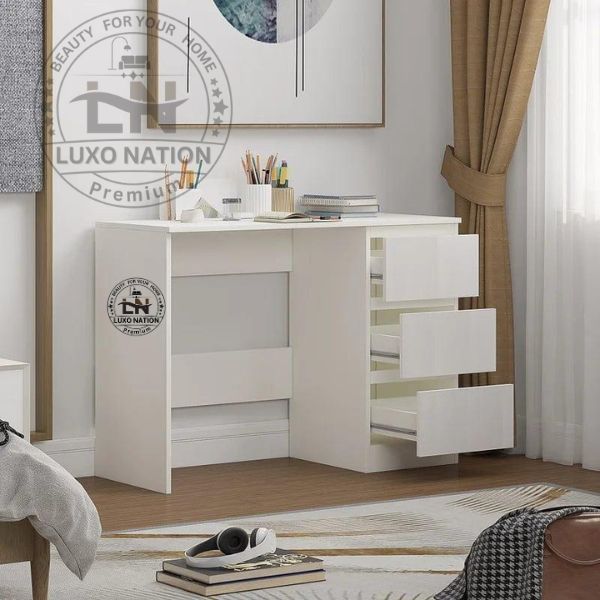 Luxo Nation Premium Study Table with Smart Storage &amp; Sleek Design
