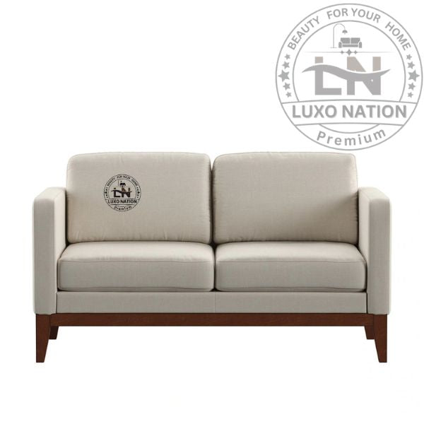 ElanWood Sofa – Stylish Wooden Frame for Modern Spaces By Luxo Nation