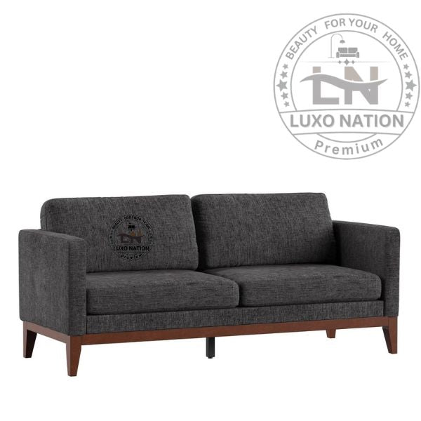 ElanWood Sofa – Stylish Wooden Frame for Modern Spaces By Luxo Nation