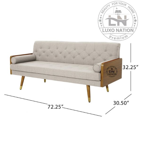 ArtigWood Tuftique Sofa – Modern Elegance in Tufted Wood Design