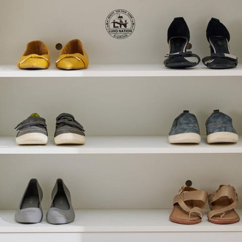 Modern White Shoe Unit – Perfect Entryway Storage Solution