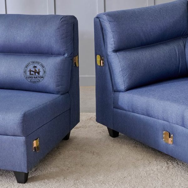 Spacious Sectional L Sofa – Corner Fit for Luxe Interiors