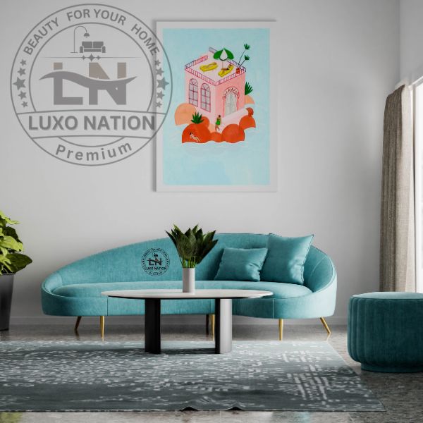 Luxo Nation ZenArc Curve Sofa – Harmony of Shape & Comfort