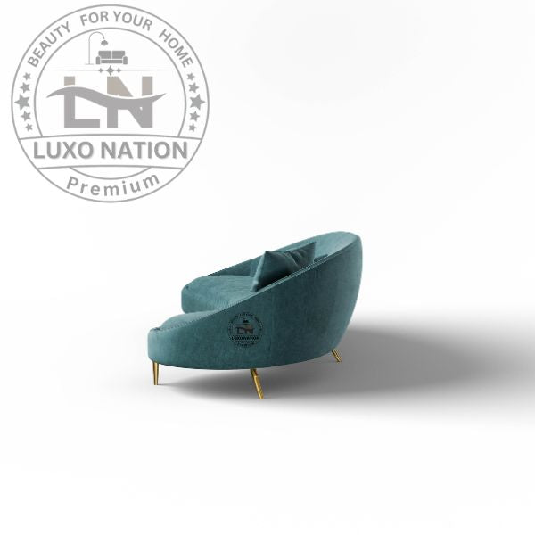 Luxo Nation ZenArc Curve Sofa – Harmony of Shape & Comfort
