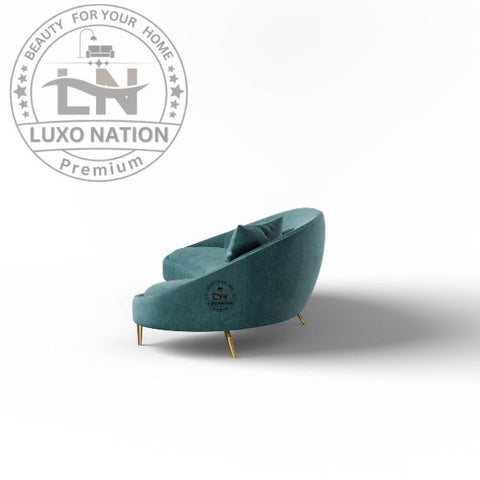 Luxo Nation ZenArc Curve Sofa – Harmony of Shape & Comfort