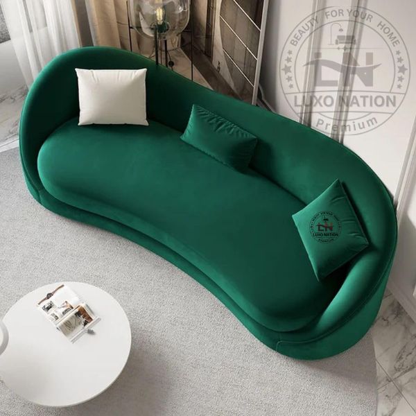 ZenArc Luxe Curve Sofa – Sculpted Elegance in Premium Comfort