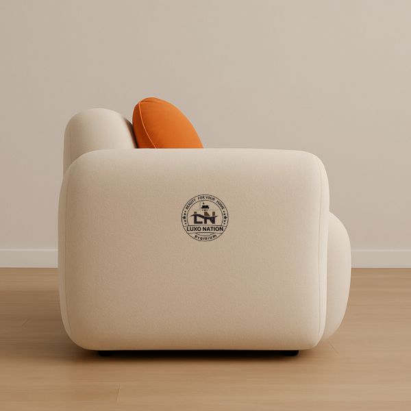 Elegant Curved Sofa Set – Luxury Living Room Furniture by Luxo Nation