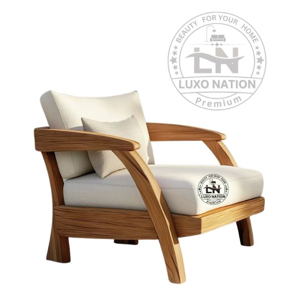 Premium Antique Wooden Arm Chair – Stylish Accent Seating Chairs Set