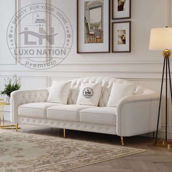 Modern Curved Sofa | Luxury Sofa Modern Living Room By Luxo Nation