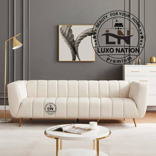 🛋️ Elegant Living Room Sofa Set | Contemporary Designer Couch Online