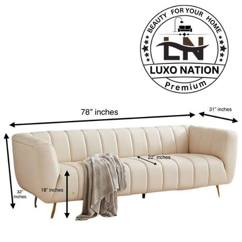 🛋️ Elegant Living Room Sofa Set | Contemporary Designer Couch Online