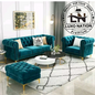 Luxo Nation Chesterfield Sofa Set - Timeless Luxury & Classic Elegance