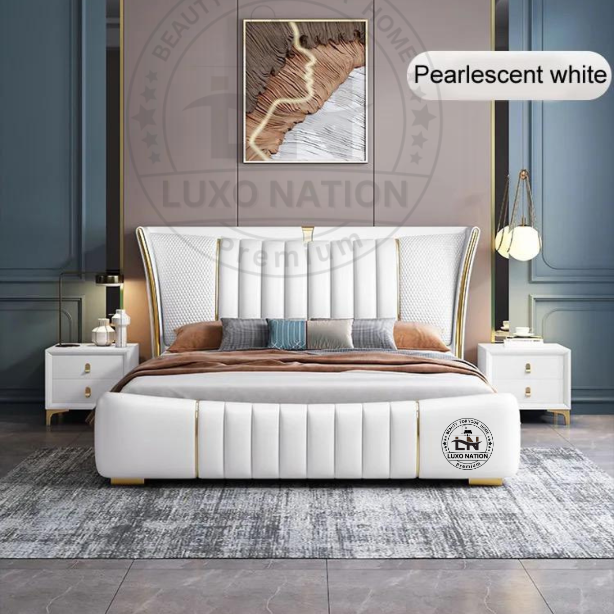 Luxo Nation  Luxury Orion Bed – Experience Comfort Modern Elegance