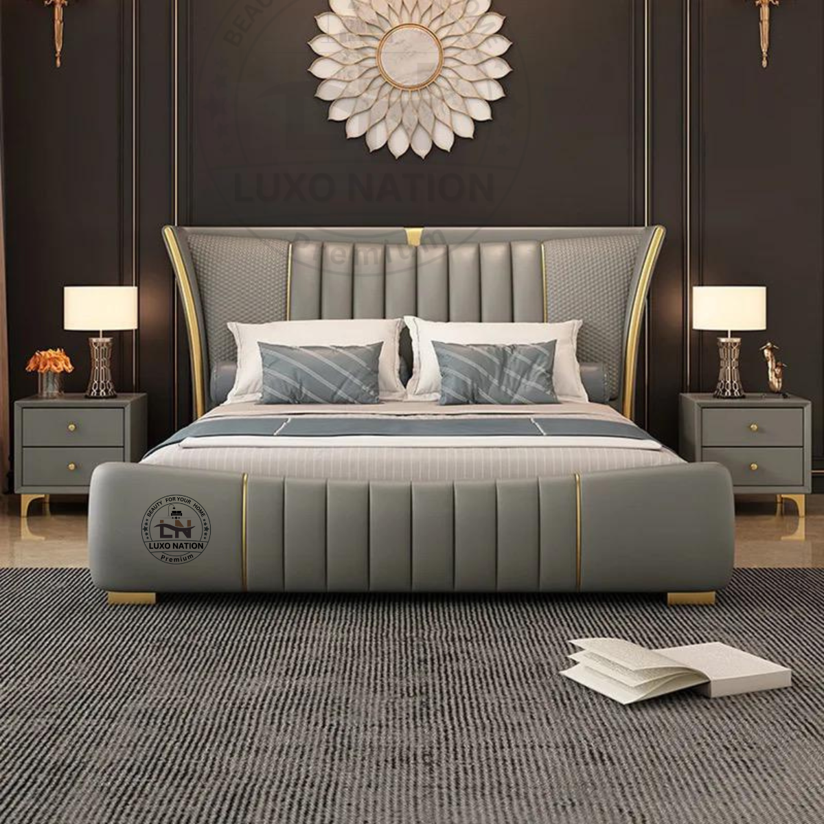 Luxo Nation  Luxury Orion Bed – Experience Comfort Modern Elegance