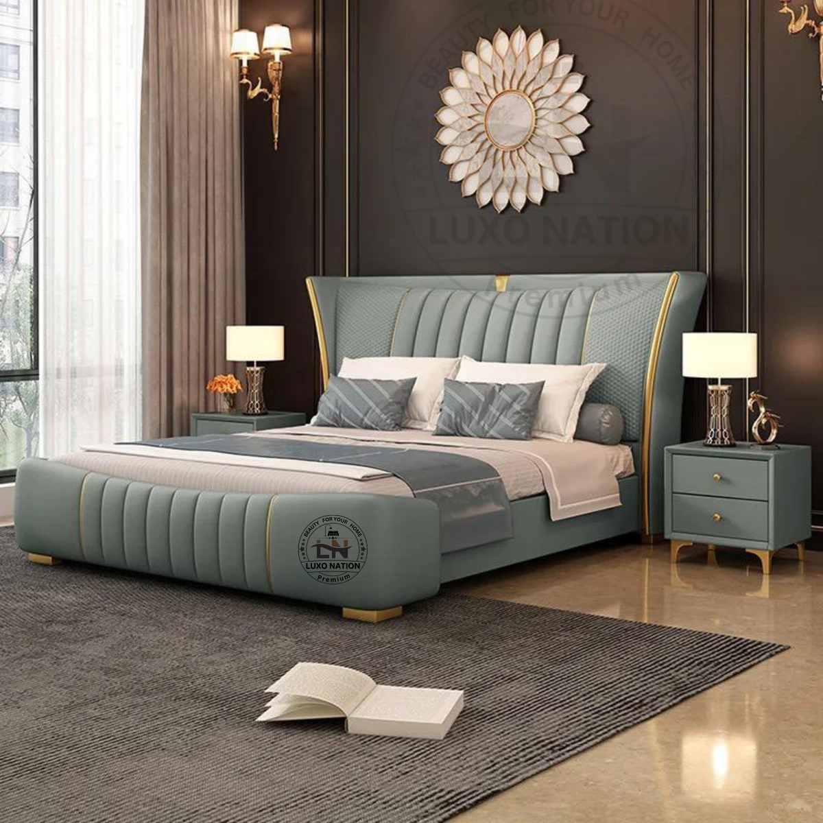 Luxo Nation  Luxury Orion Bed – Experience Comfort Modern Elegance