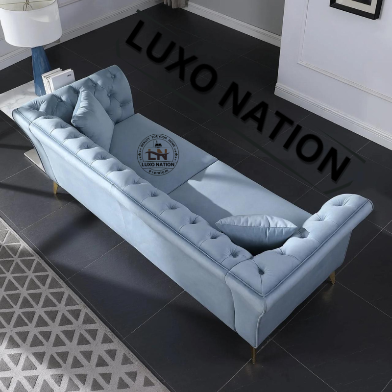 Luxo Nation Evoke Chesterfield Sofa:   Stylish Comfort for Every Space