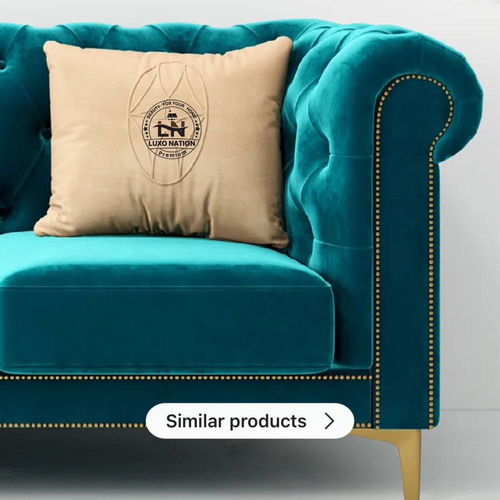 Luxo Nation Chesterfield Sofa Set - Timeless Luxury & Classic Elegance