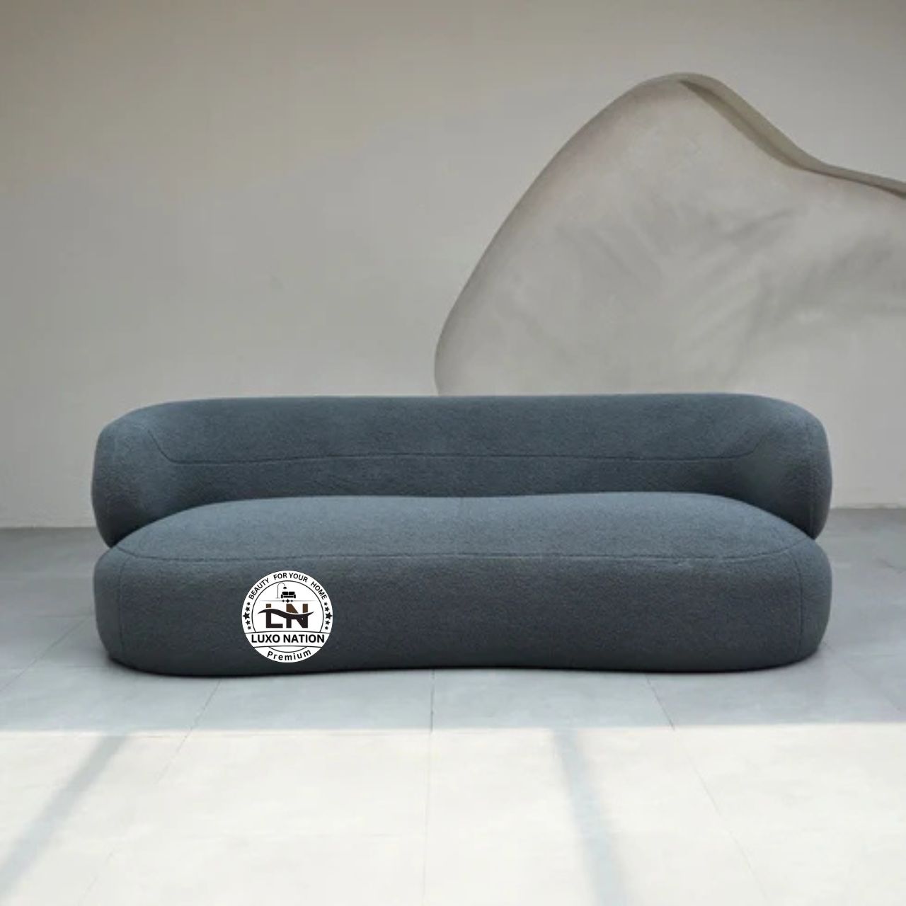 Luxo Nation curve Luxury Sofa – RoyalFlow Elegance Meets Ultimate Comfort