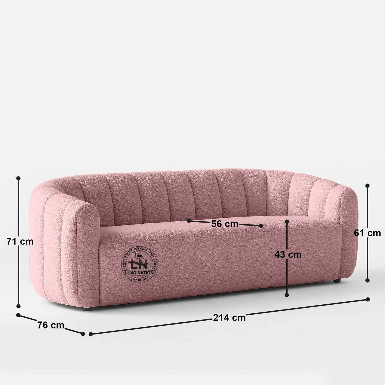 Luxo Nation Luxury Sofa – Premium Quality, Modern & Stylish Design