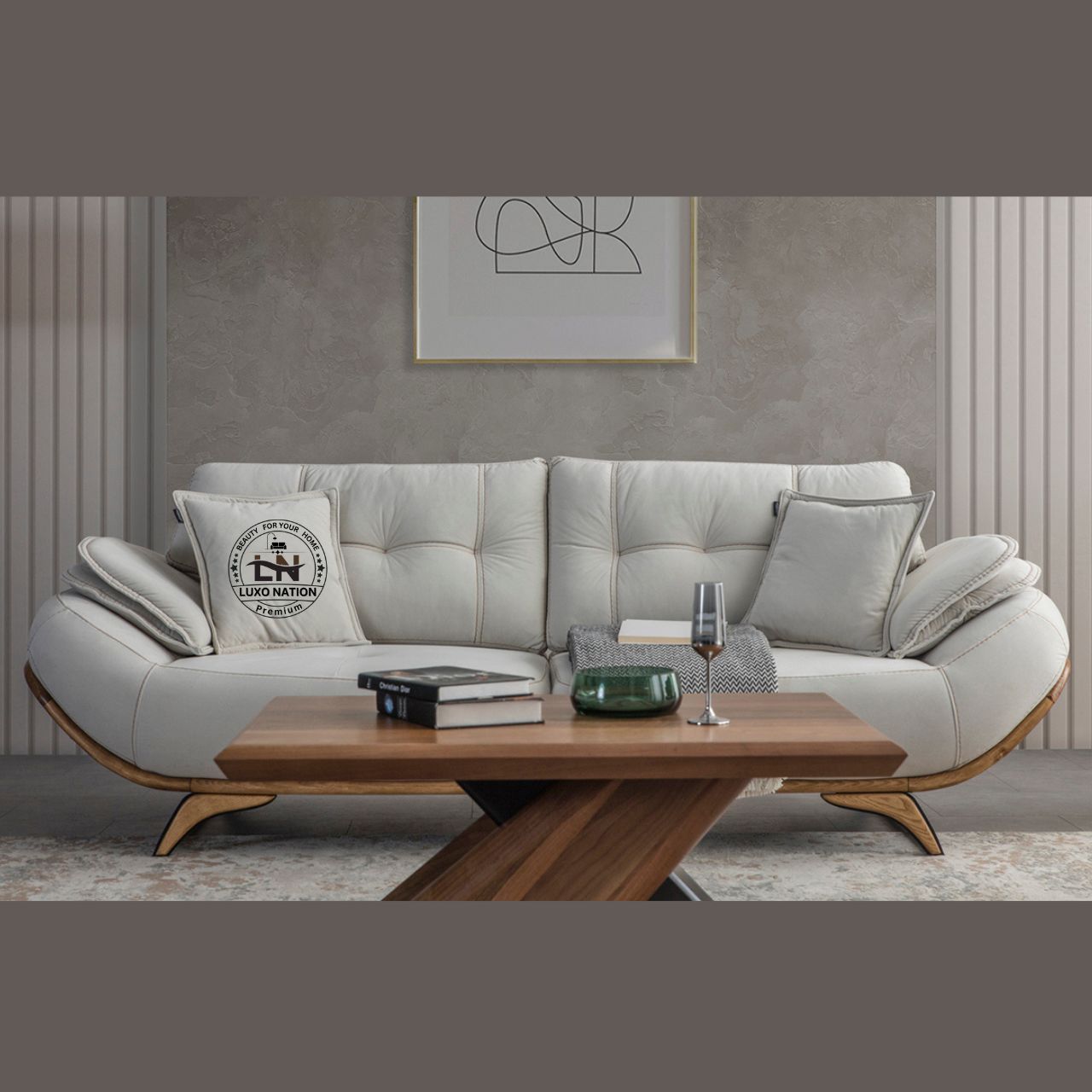 Luxo Nation Royal Sofa – Premium Comfort & Style unique sofa