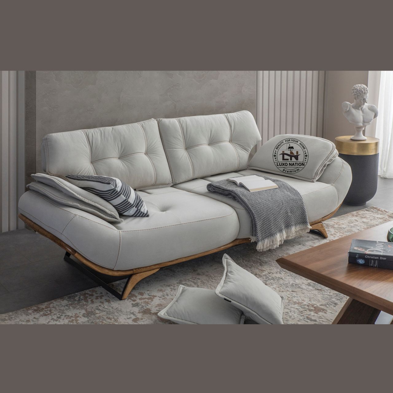 Luxo Nation Royal Sofa – Premium Comfort & Style unique sofa