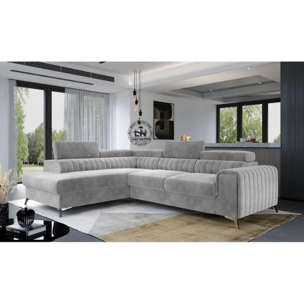 Luxury L Shape Sectional Sofa Set for Living Room – Luxo Nation