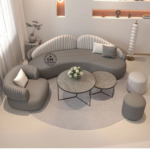 Luxo Nation New Arrival: Luxury Sofa Set – Modern, Chic & Space-Saving