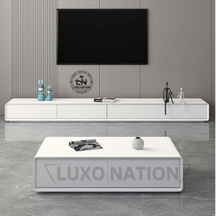 Modern Minimalist TV Unit: Stylish Storage-Sleek Design for Your Space