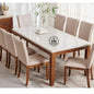 Luxo Nation Luxury Wooden Dining Table Set – Modern & with Comfortable Seating