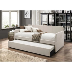 Modern Multi-functional Luscious Fabric Sofa Bed For Living Room