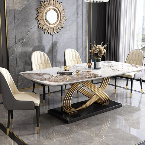 Embrace Elegance: Luxo Nation 6-Seater Dining Ensemble